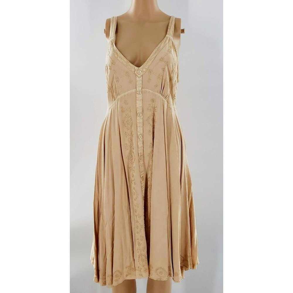Seventh Avenue Sundress - Light Brown (Medium)